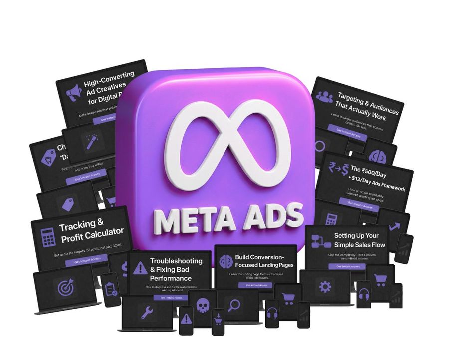 Everything inside the LaunchAds kit